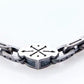 Cross-Bones Bracelet -  Oxidized Sterling Silver