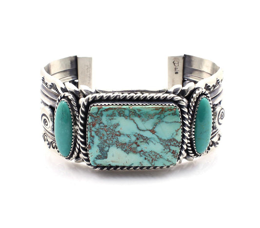 Dry Creek Turquoise Bracelet-Jewelry-Jeanette Dale-Sorrel Sky Gallery