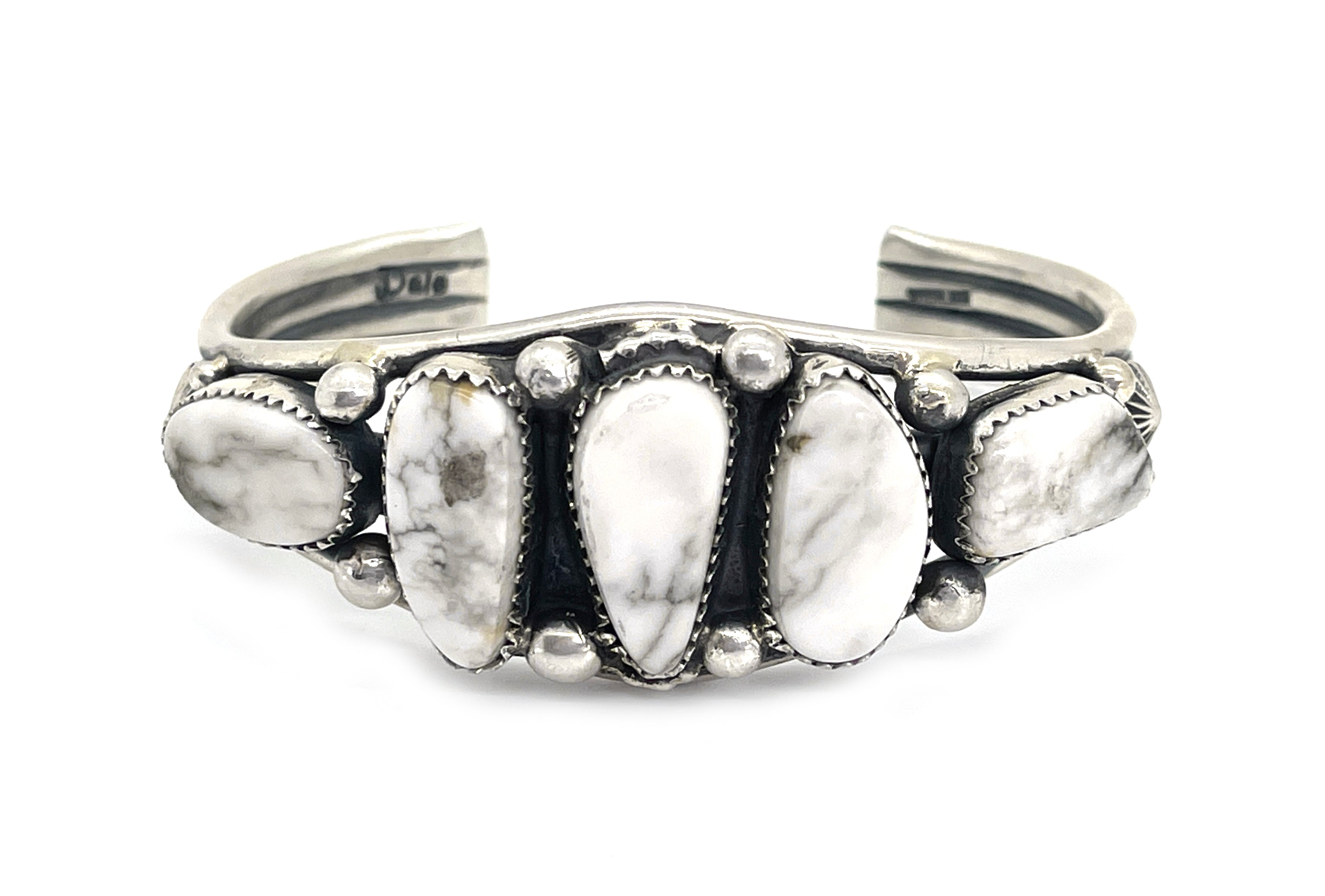 White Buffalo Stone Bracelet