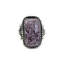 Charoite Ring-jewelry-Jeanette Dale-Sorrel Sky Gallery