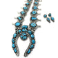 Set - Morenci Squash Blossom & Dangle Earrings-jewelry-Jeanette Dale-Sorrel Sky Gallery