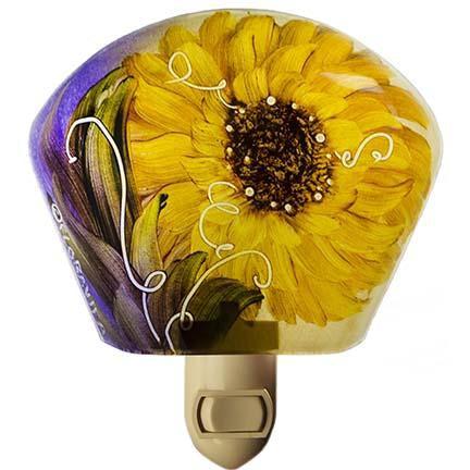 Summer Sunflower Night Light-Jenny Floravita-Sorrel Sky Gallery