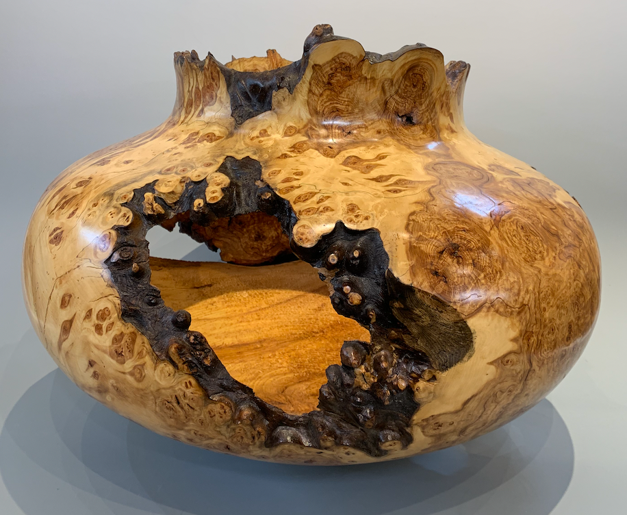 Aspen Burl Hollow Turning-Wood Turning-Jerry Wedekind-Sorrel Sky Gallery