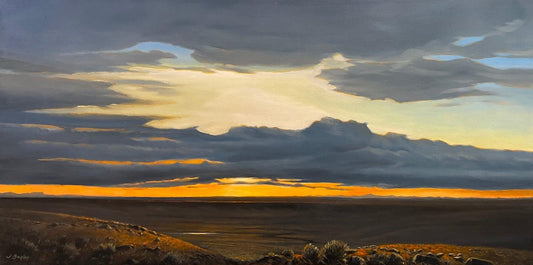 Catlow Valley Sunrise-Painting-Jim Bagley-Sorrel Sky Gallery