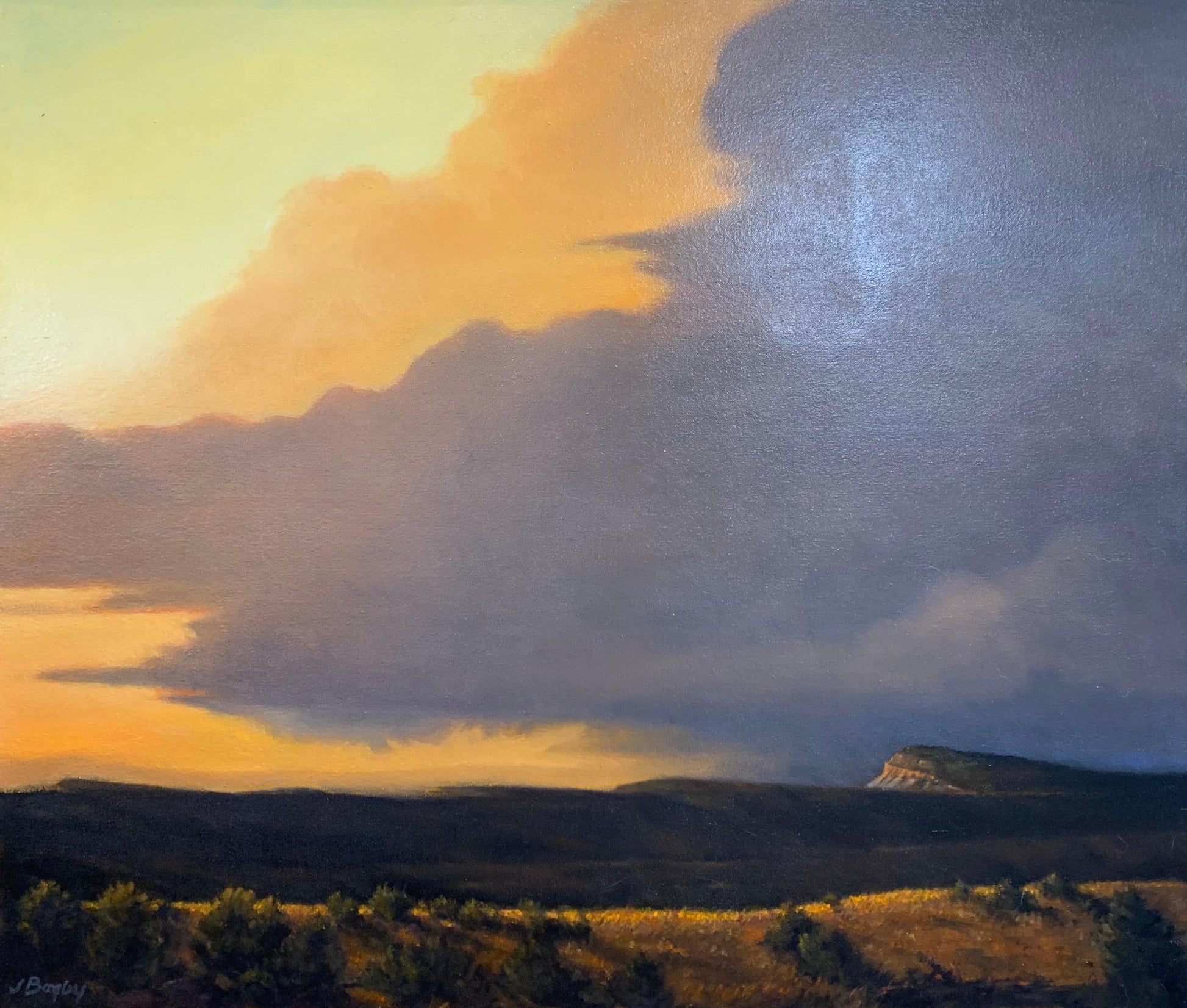 Little West on Durango-painting-Jim Bagley-Sorrel Sky Gallery