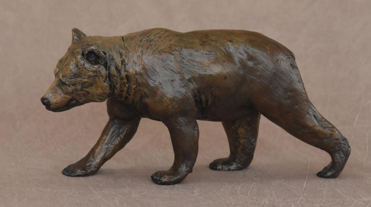 Grizzly Cub I-Sculpture-Jim Eppler-Sorrel Sky Gallery