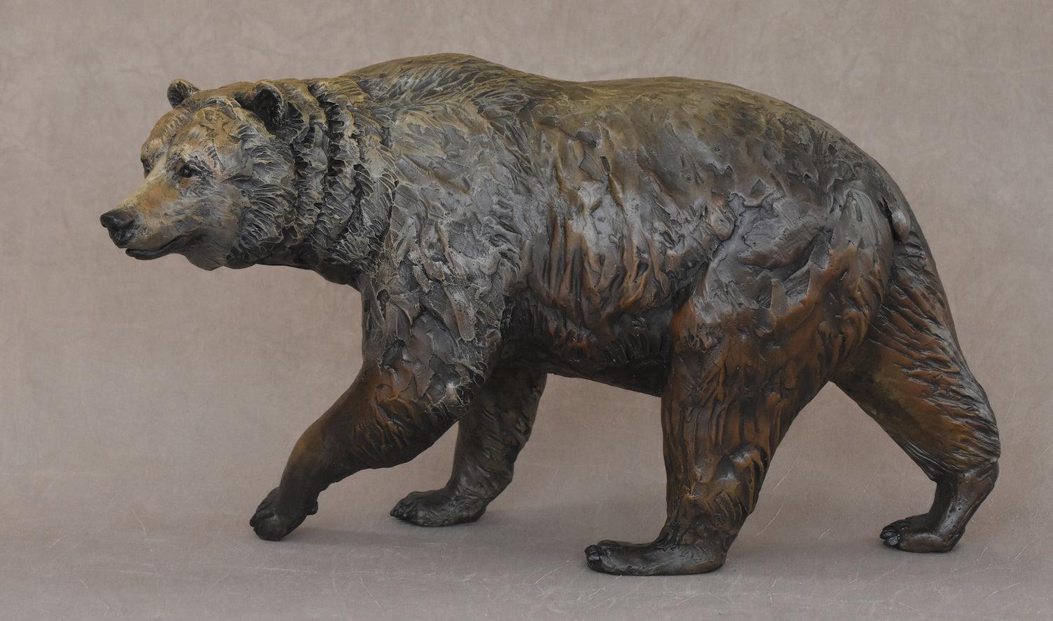Grizzly (maquette)-Sculpture-Jim Eppler-Sorrel Sky Gallery