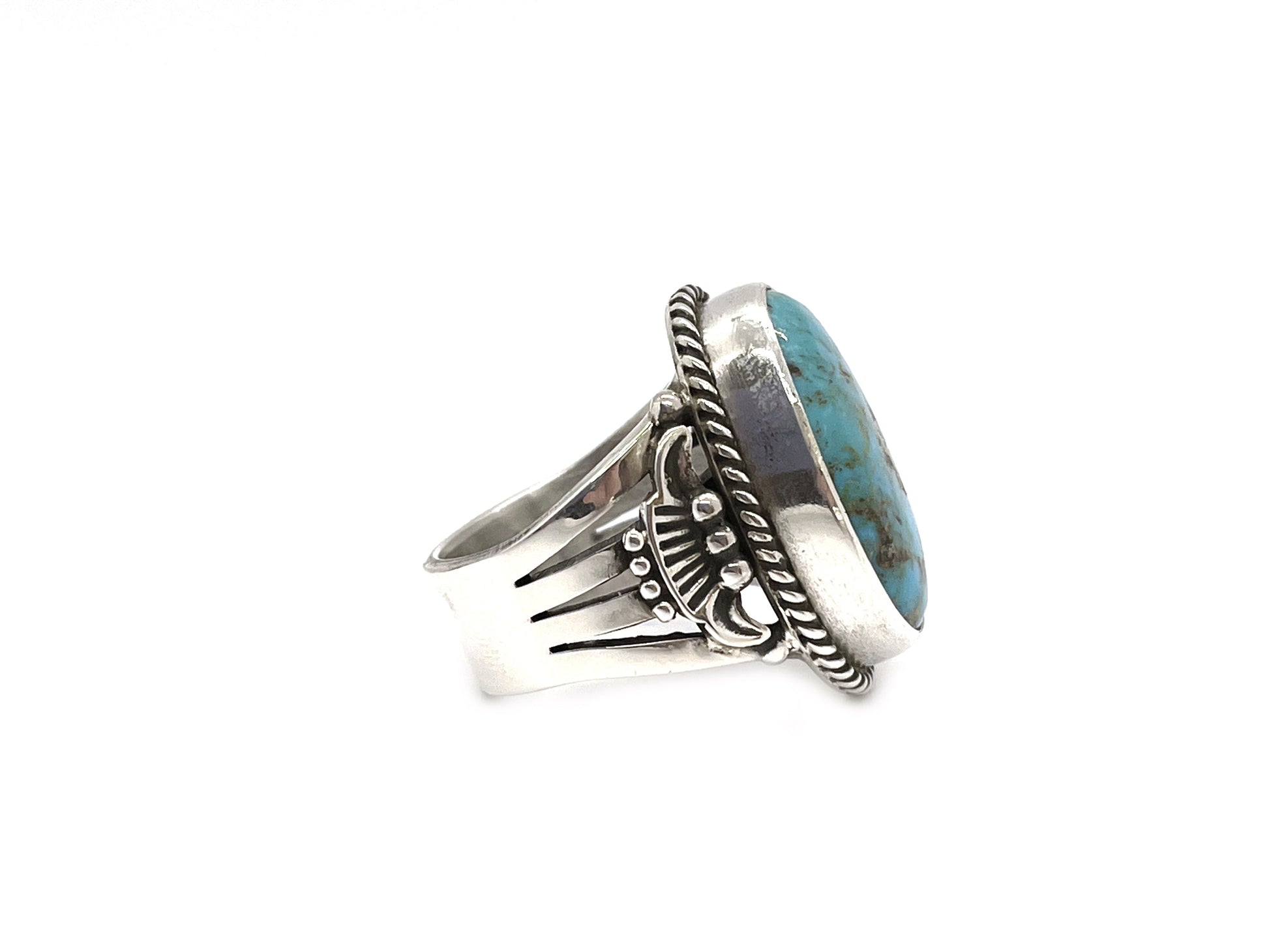 Royston Turquoise Ring-jewelry-Kaizen-Sorrel Sky Gallery