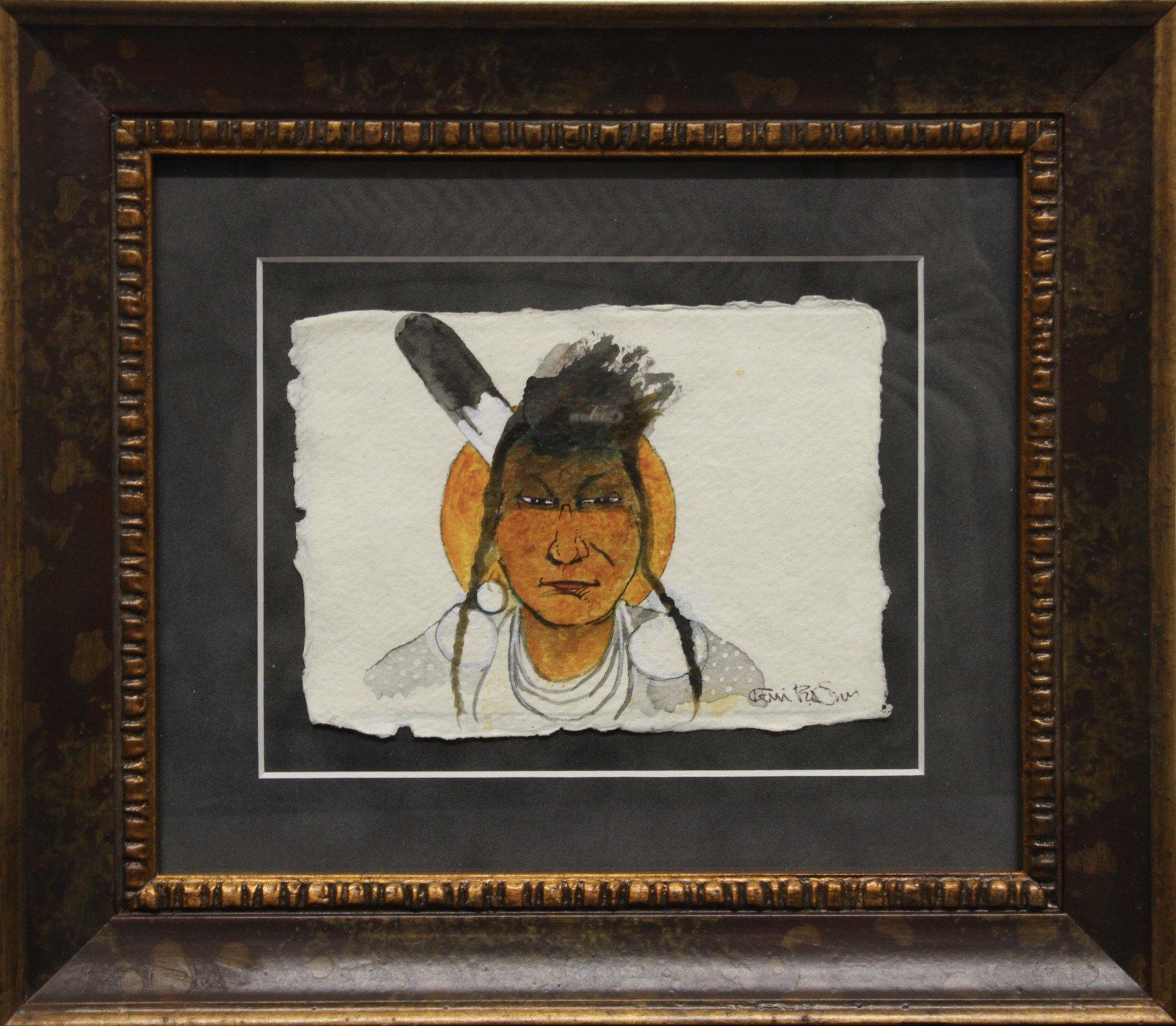 Crow Scout-Painting-Kevin Red Star-Sorrel Sky Gallery
