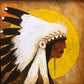 Eagle War Bonnet-Painting-Kevin Red Star-Sorrel Sky Gallery