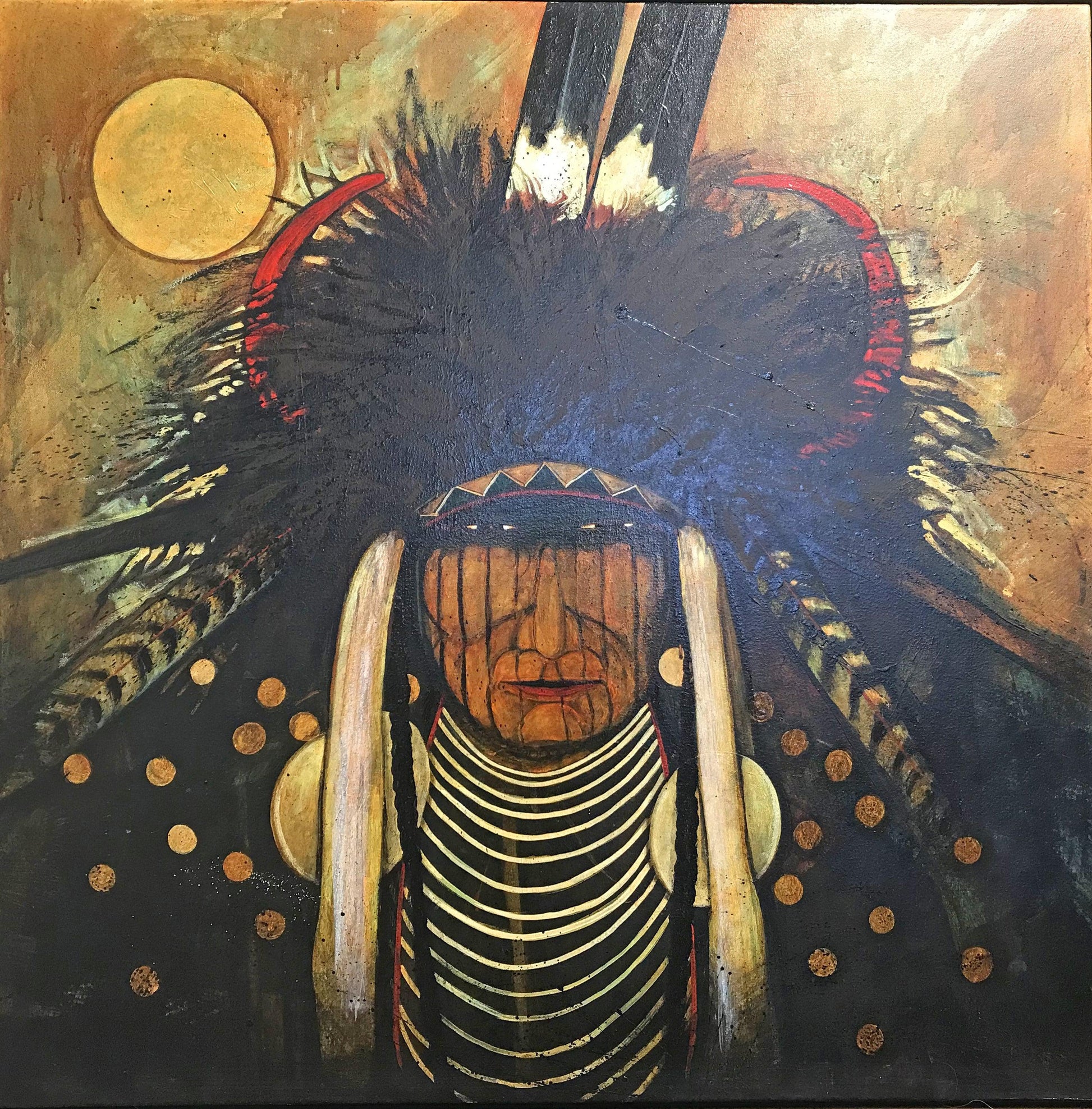 Giver of Blessings-Painting-Kevin Red Star-Sorrel Sky Gallery