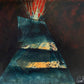 Night Lodge - Abstract-Painting-Kevin Red Star-Sorrel Sky Gallery
