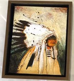 Young Indian Chief-Painting-Kevin Red Star-Sorrel Sky Gallery