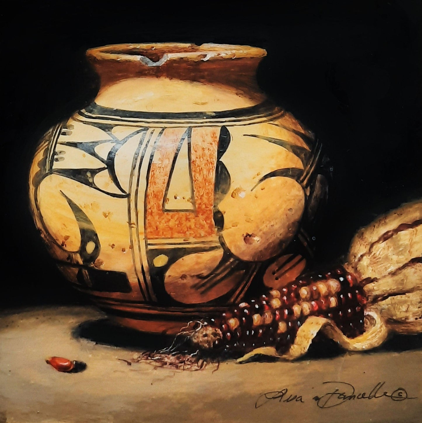 A Little Half-Century Hopi-Painting-Lisa Danielle-Sorrel Sky Gallery