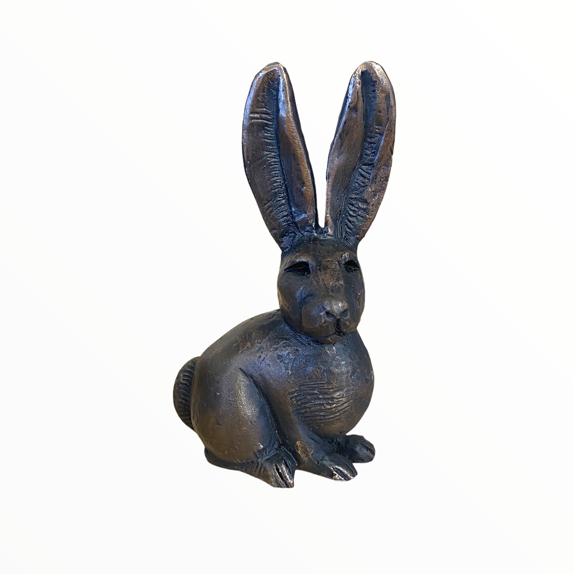 Alert Rabbit-Sculpture-Lisa Gordon-Sorrel Sky Gallery