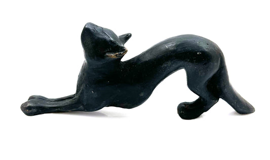 Cat Stretching-Sculpture-Lisa Gordon-Sorrel Sky Gallery