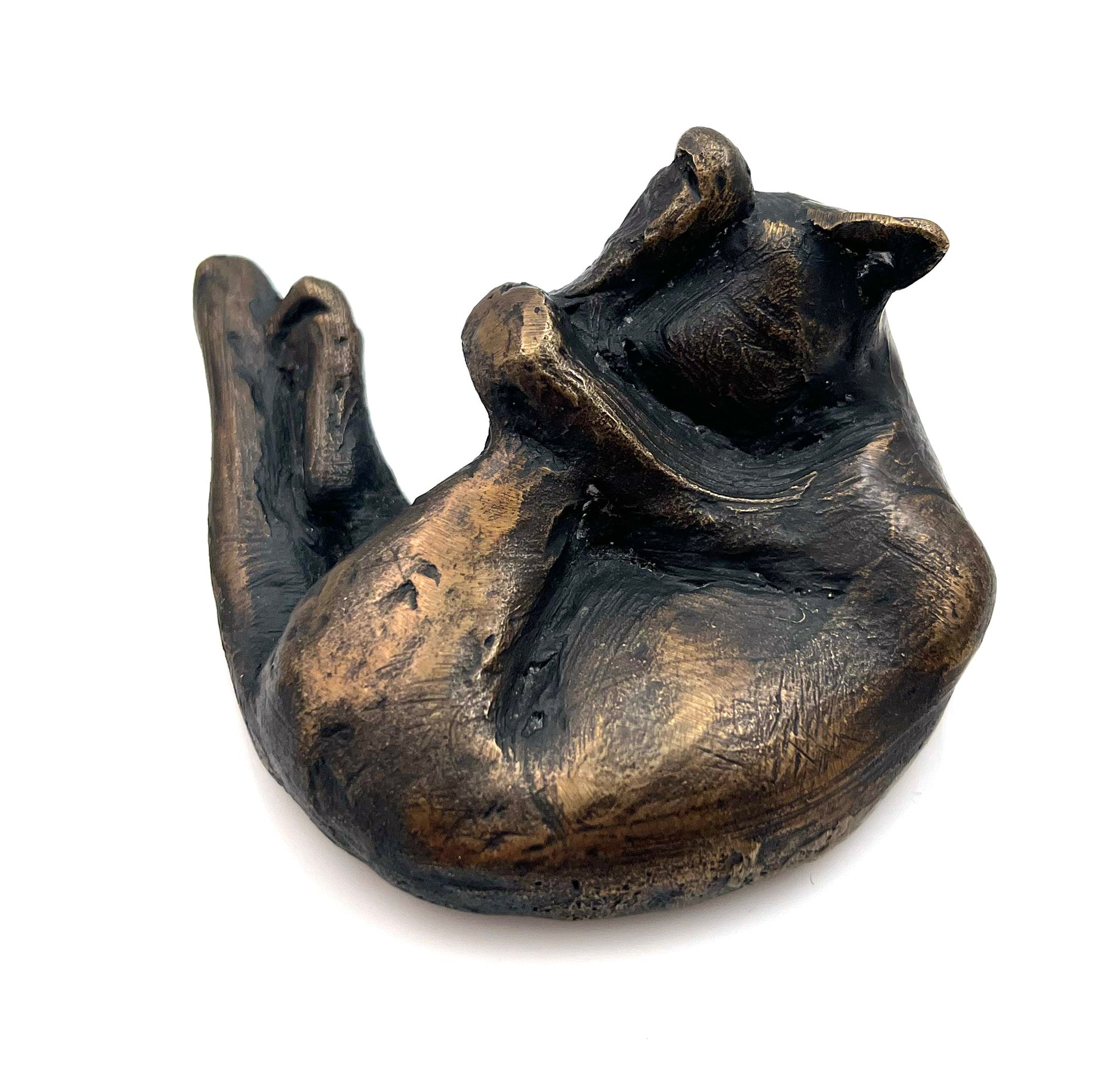 Cat w/ Foot Fetish-Sculpture-Lisa Gordon-Sorrel Sky Gallery