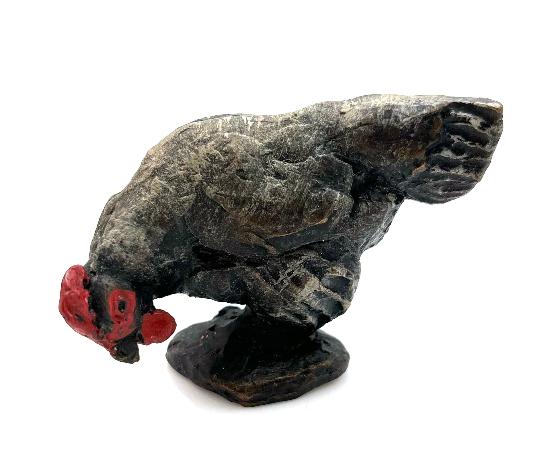Chicken Feeding-Sculpture-Lisa Gordon-Sorrel Sky Gallery