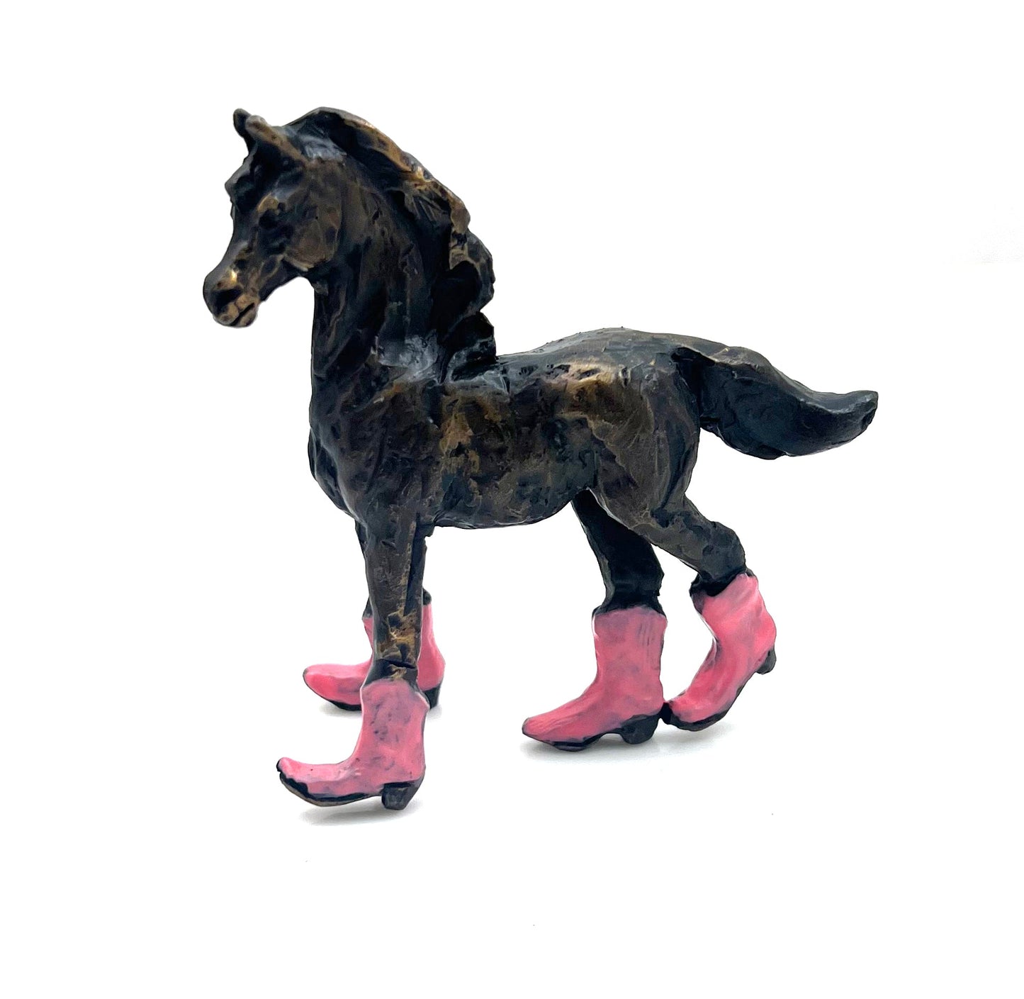 Foal with Pink Boots
