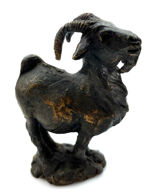 Goat Billy-Sculpture-Lisa Gordon-Sorrel Sky Gallery