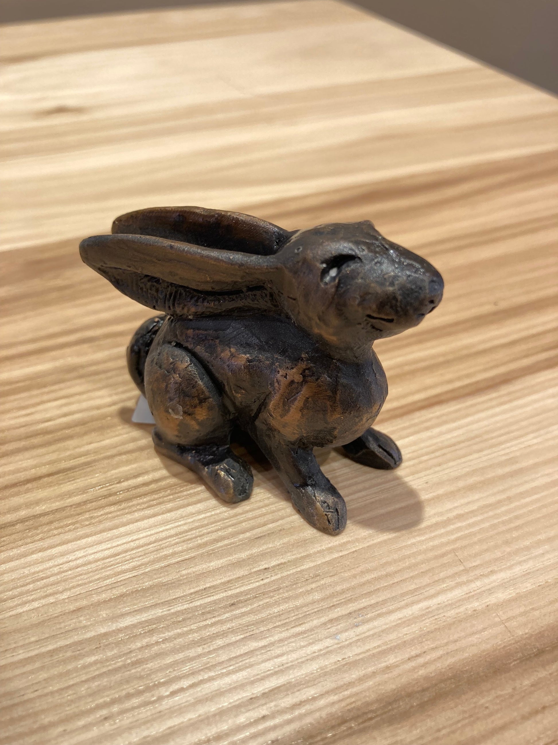 Sitting Rabbit-Sculpture-Lisa Gordon-Sorrel Sky Gallery