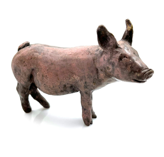 Standing Pig-Sculpture-Lisa Gordon-Sorrel Sky Gallery