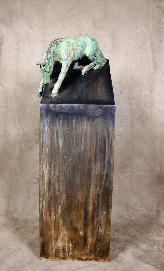 Turquoise Trail-Sculpture-Lisa Gordon-Sorrel Sky Gallery