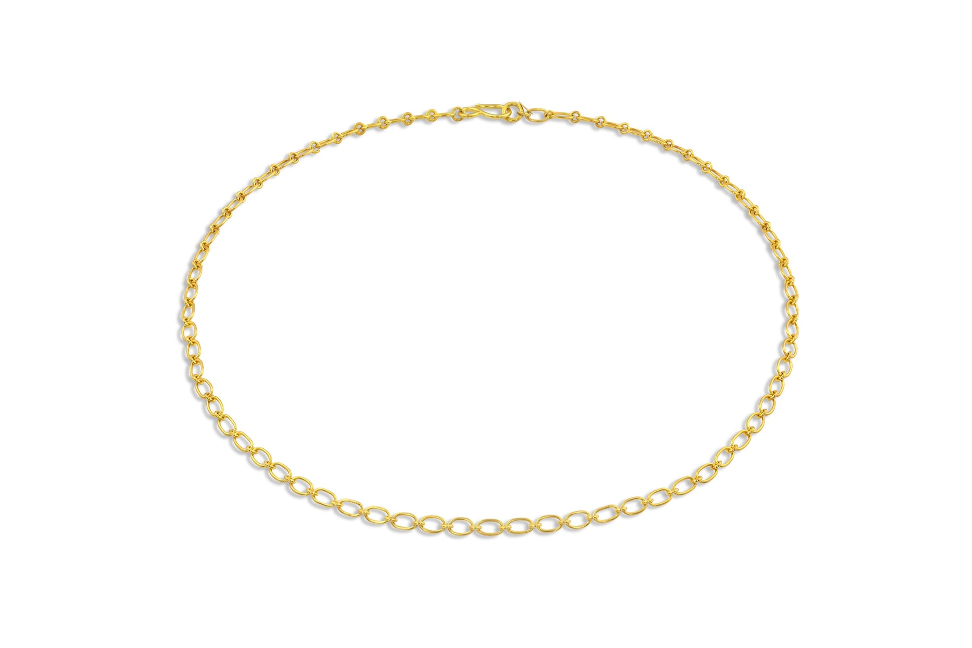 Cable Mini Link Chain Necklace-jewelry-Loren Nicole-Sorrel Sky Gallery