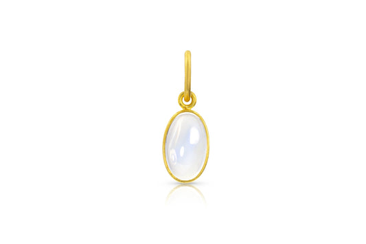 Moonstone Charm Pendant-jewelry-Loren Nicole-Sorrel Sky Gallery