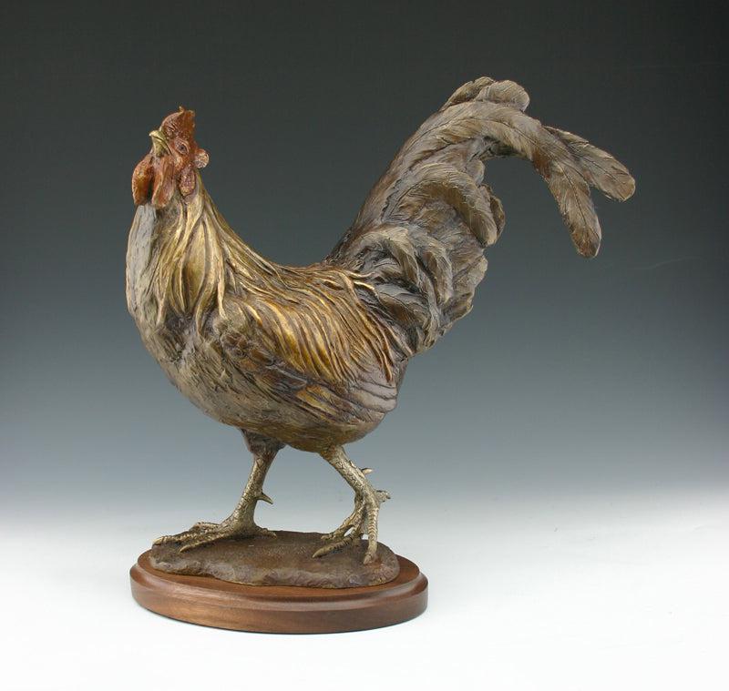 Cock of the Walk-Sculpture-Mark Dziewior-Sorrel Sky Gallery