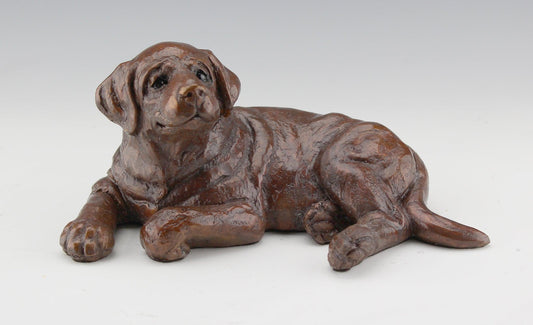 Just Chillin' - Chocolate-Sculpture-Mark Dziewior-Sorrel Sky Gallery