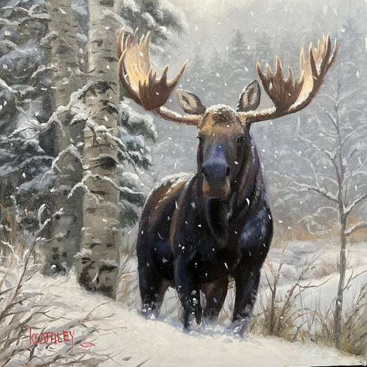 Moose-Painting-Mark Keathley-Sorrel Sky Gallery