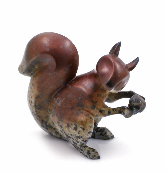 My Acorn - Mini Squirrel-Sculpture-Michael Tatom-Sorrel Sky Gallery