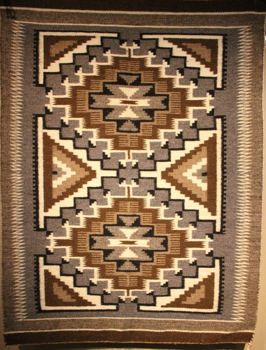 23" x 30" Burnham-Weaving-Navajo Weaving-Sorrel Sky Gallery