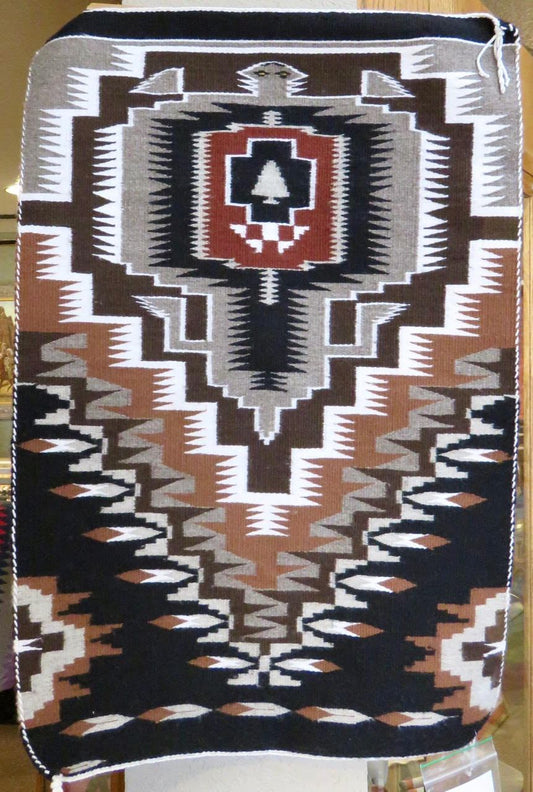 Burnham Navajo Weaving by Laverne Barber-Weaving-Navajo Weaving-Sorrel Sky Gallery