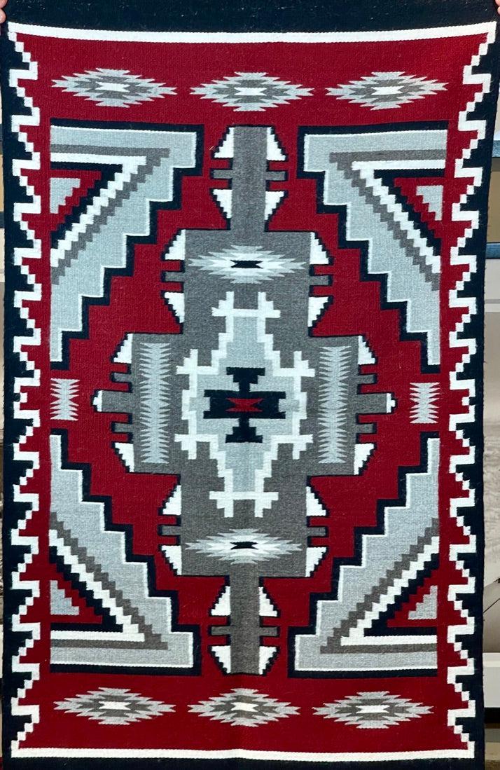 Ganado Weaving by Louise Yazzie-Weaving-Navajo Weaving-Sorrel Sky Gallery