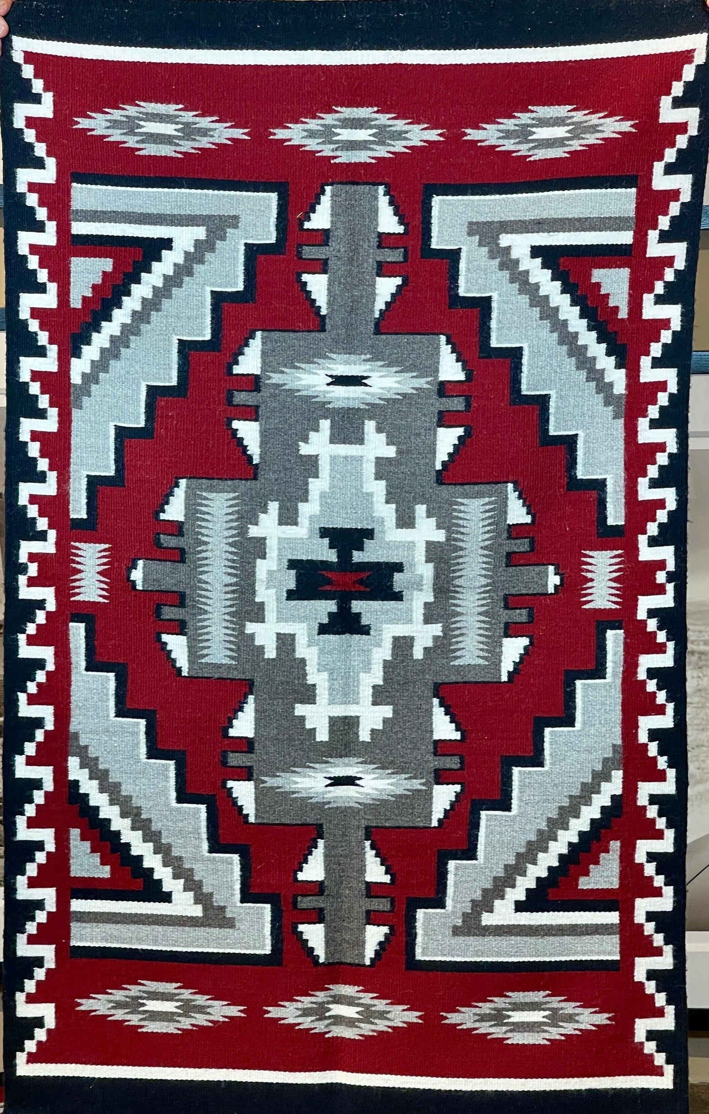 Ganado Weaving by Louise Yazzie-Weaving-Navajo Weaving-Sorrel Sky Gallery