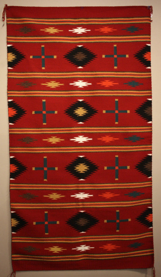 Germantown Recreation by Arlene White Weaver-Weaving-Navajo Weaving-Sorrel Sky Gallery