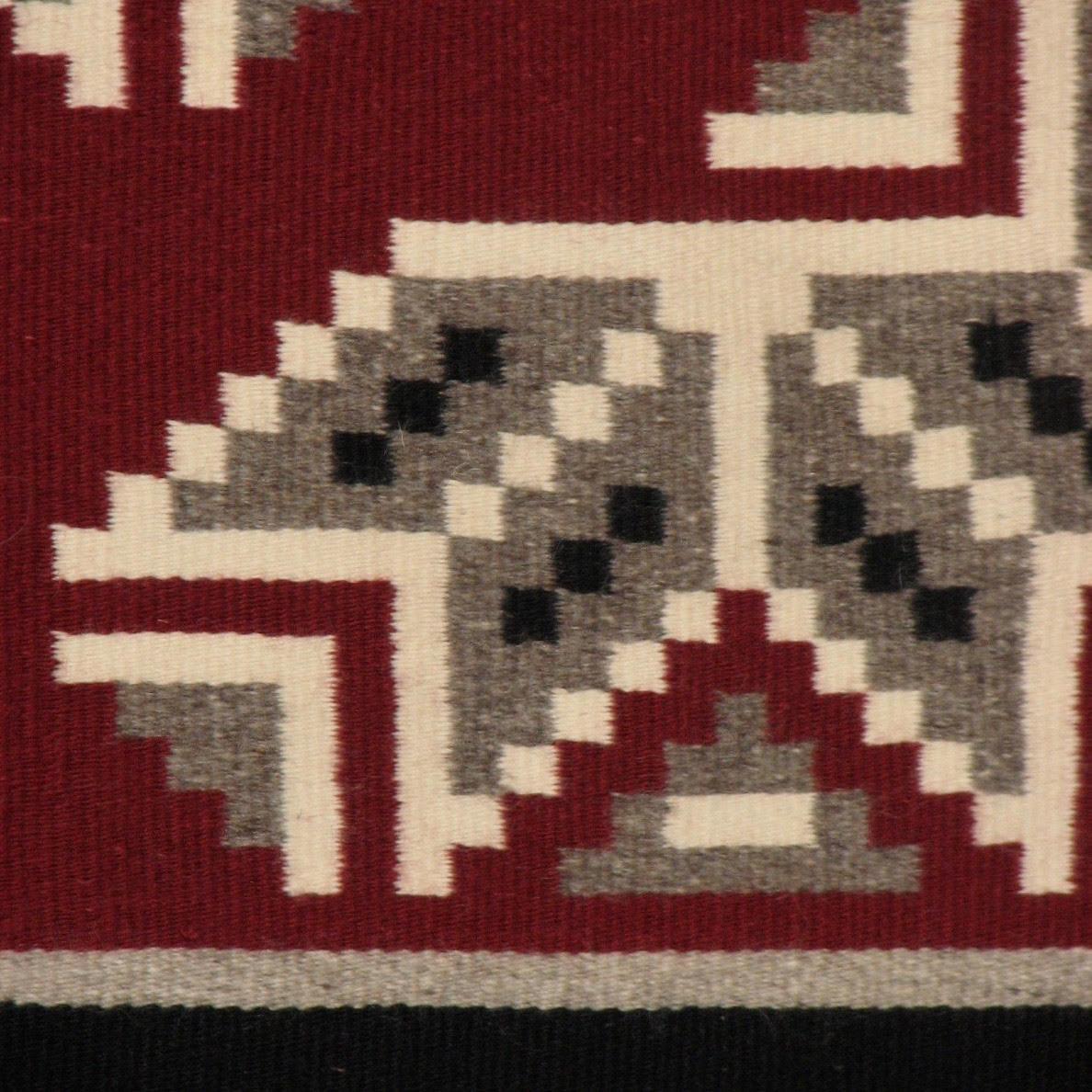 Navajo Weaving Rug - Ganado by Mary Cody-Weaving-Navajo Weaving-Sorrel Sky Gallery