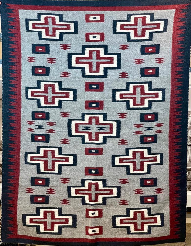 Old Style Navajo Weaving by Bertha Harvey-Weaving-Navajo Weaving-Sorrel Sky Gallery