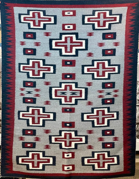 Old Style Navajo Weaving by Bertha Harvey-Weaving-Navajo Weaving-Sorrel Sky Gallery