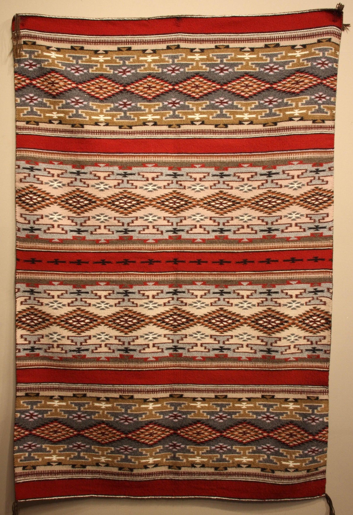 Pine Springs Weaving by Jeanette Swift-Weaving-Navajo Weaving-Sorrel Sky Gallery