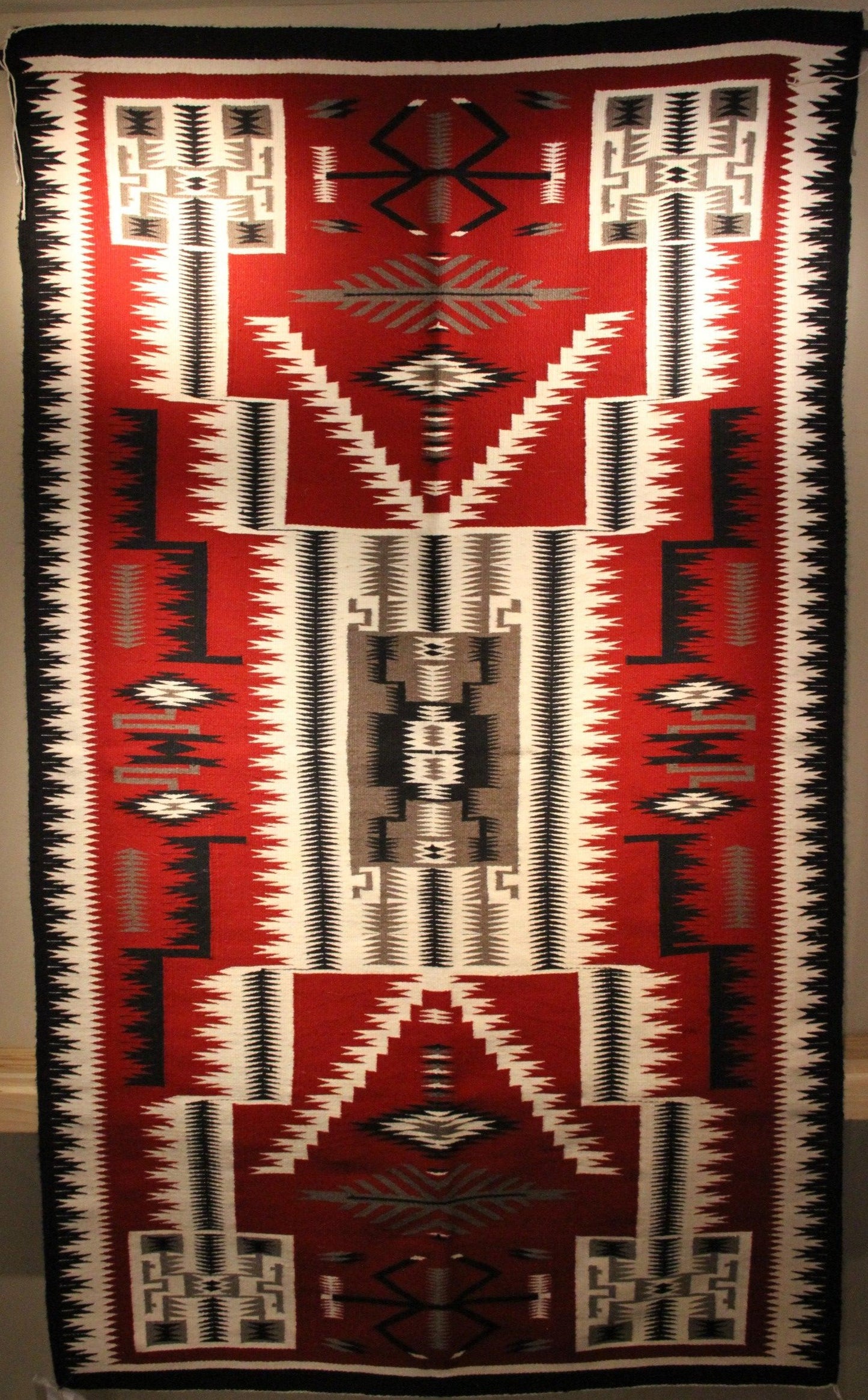 Storm Pattern by Minnie Sam-Weaving-Navajo Weaving-Sorrel Sky Gallery