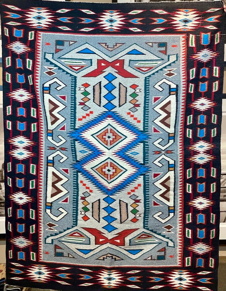 Teec Nos Pos by Daisy Kee-Weaving-Navajo Weaving-Sorrel Sky Gallery