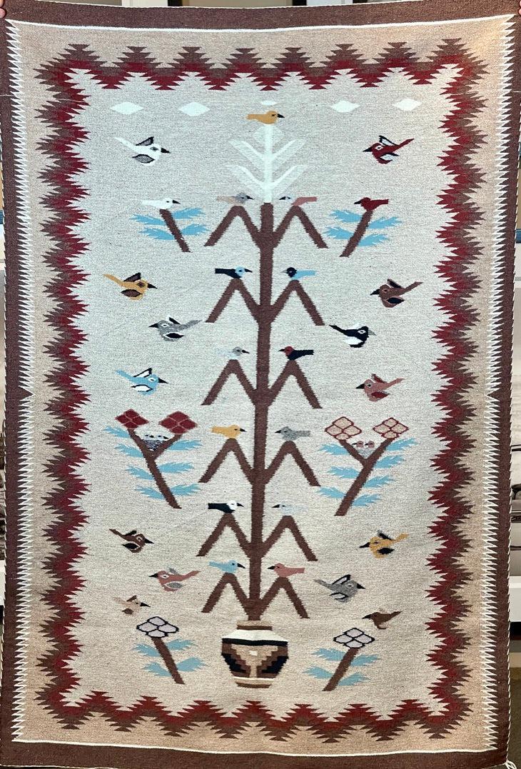 Tree of Life by Arlene Johnson-Weaving-Navajo Weaving-Sorrel Sky Gallery