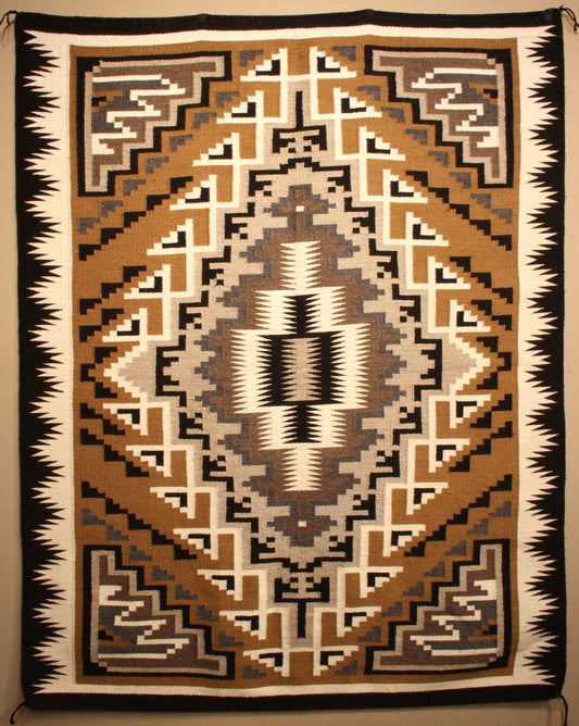 Two Grey Hills by Anthony Tallboy-Weaving-Navajo Weaving-Sorrel Sky Gallery