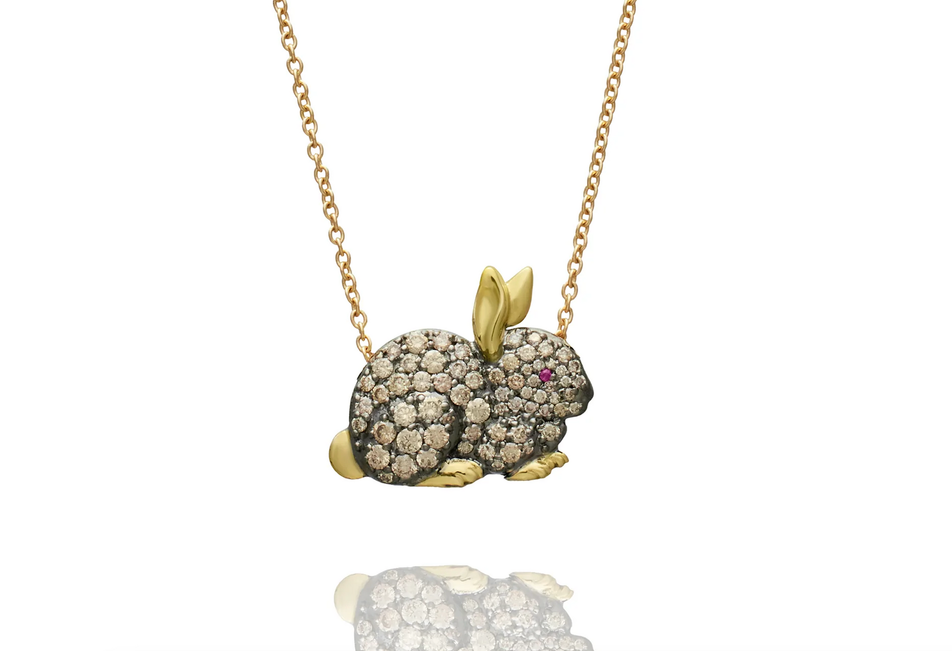 Bunny Necklace-Jewelry-Nayla Shami-Sorrel Sky Gallery