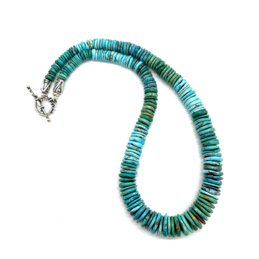 Stripey Chinese Graduated Flat Necklace-jewelry-Pam Springall-Sorrel Sky Gallery