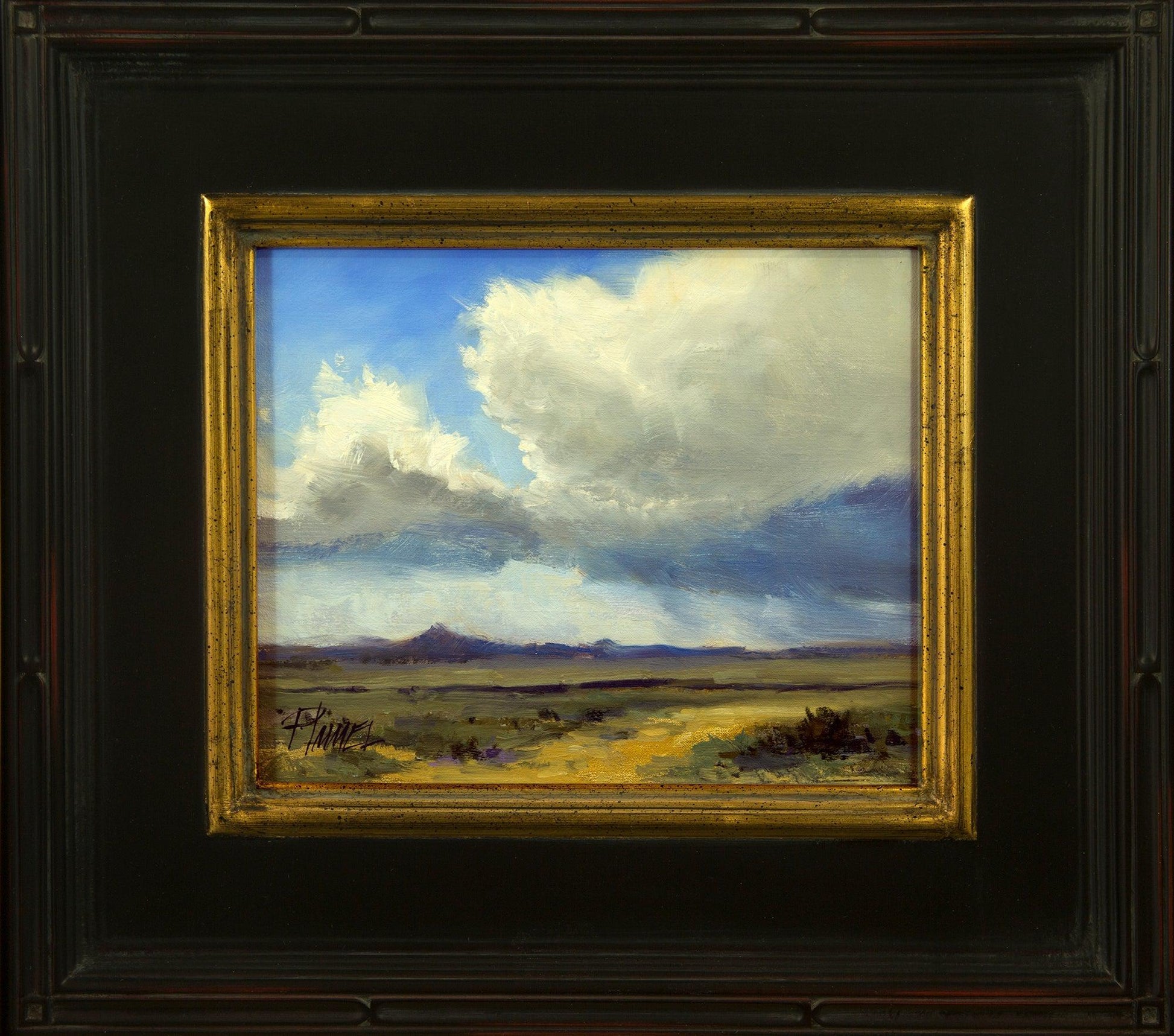 Distant Rain-Painting-Peggy Immel-Sorrel Sky Gallery