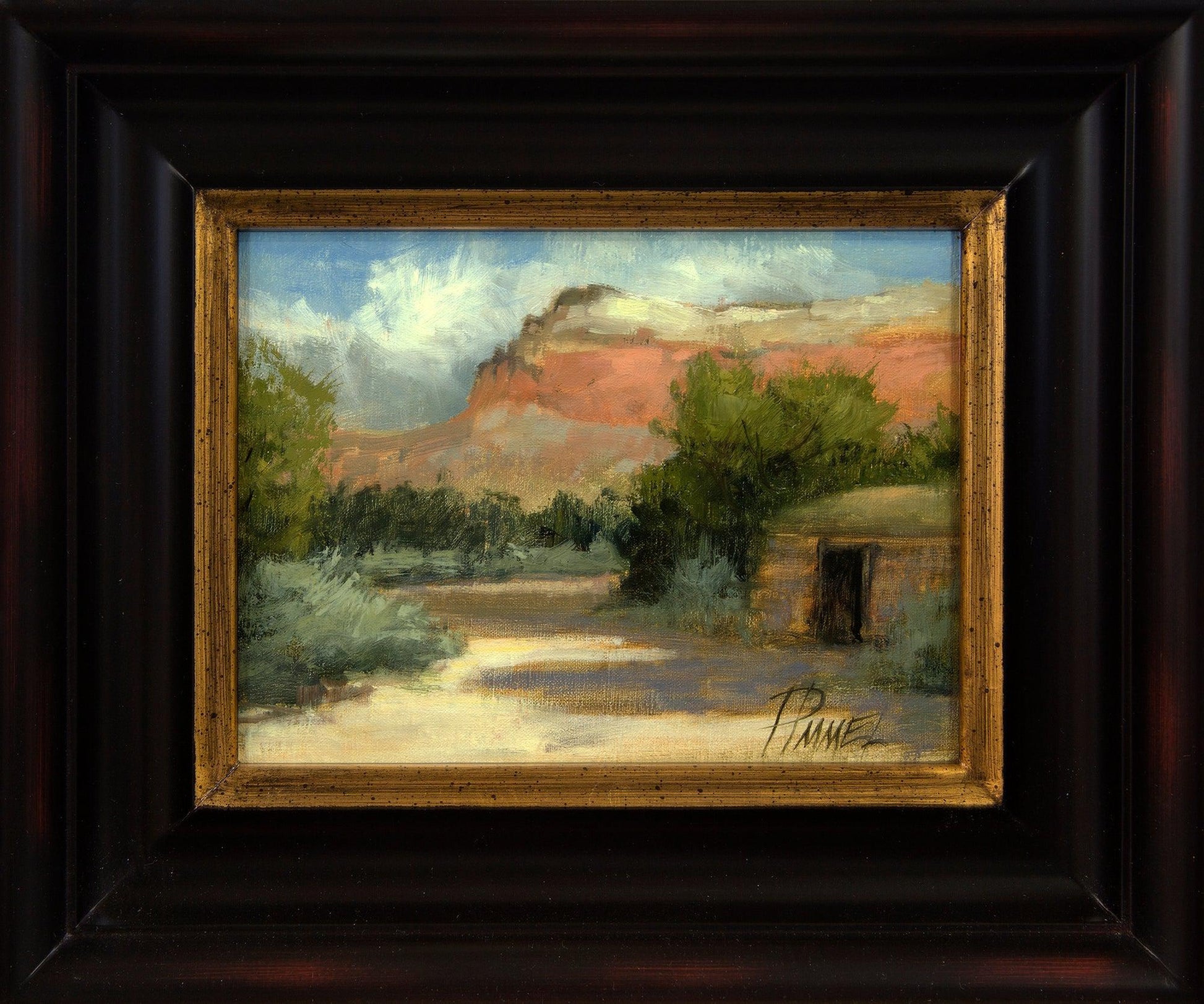 Ghost Ranch Hogan-Painting-Peggy Immel-Sorrel Sky Gallery